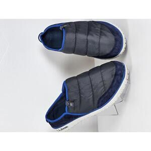 L.L.Bean Cozy Men's Slippers - Navy Sz 13